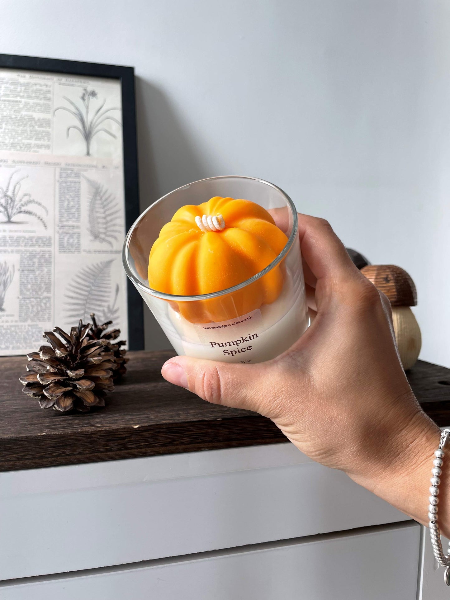 Handmade Pumpkin Spice Candle