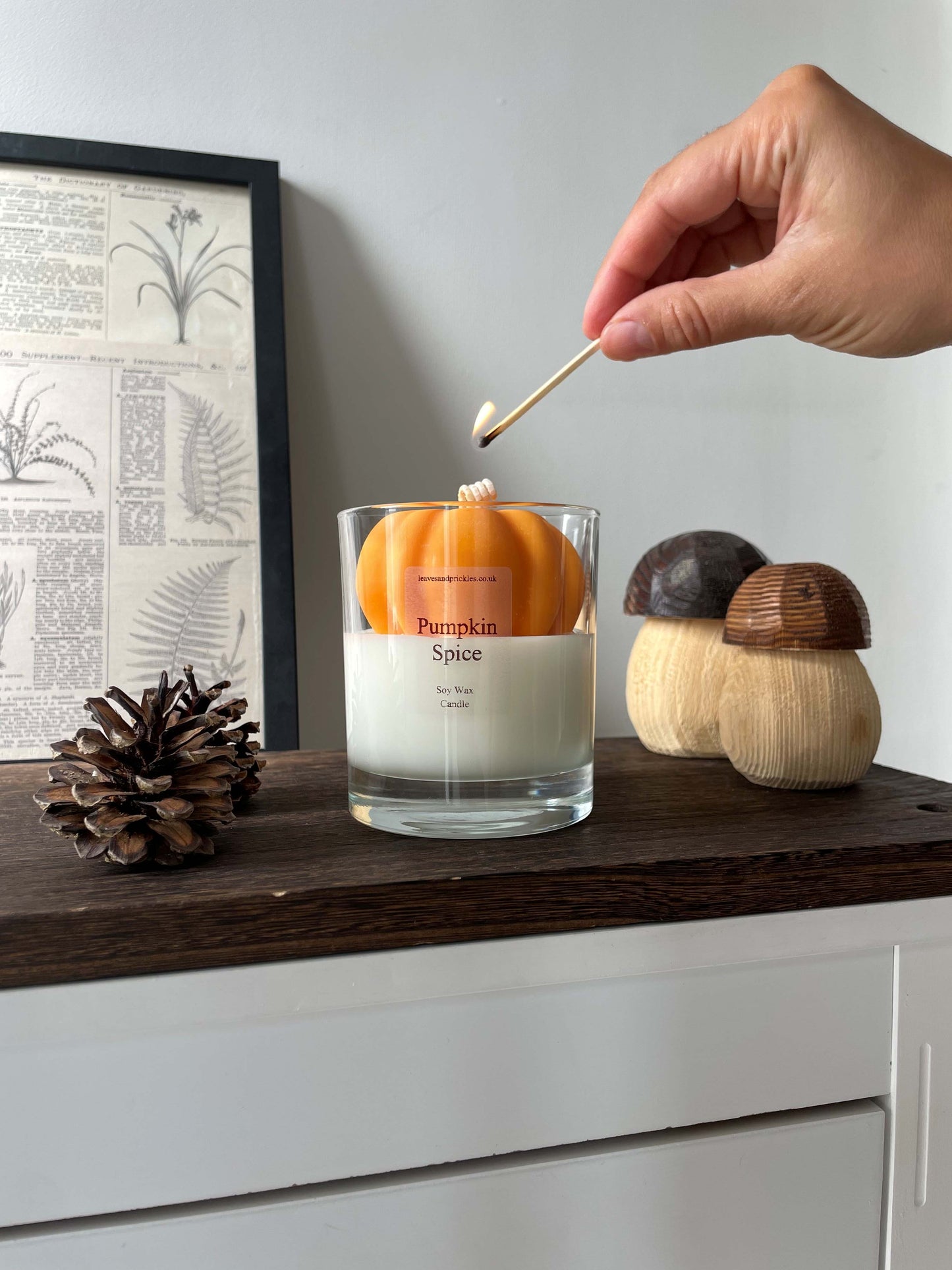 Handmade Pumpkin Spice Candle