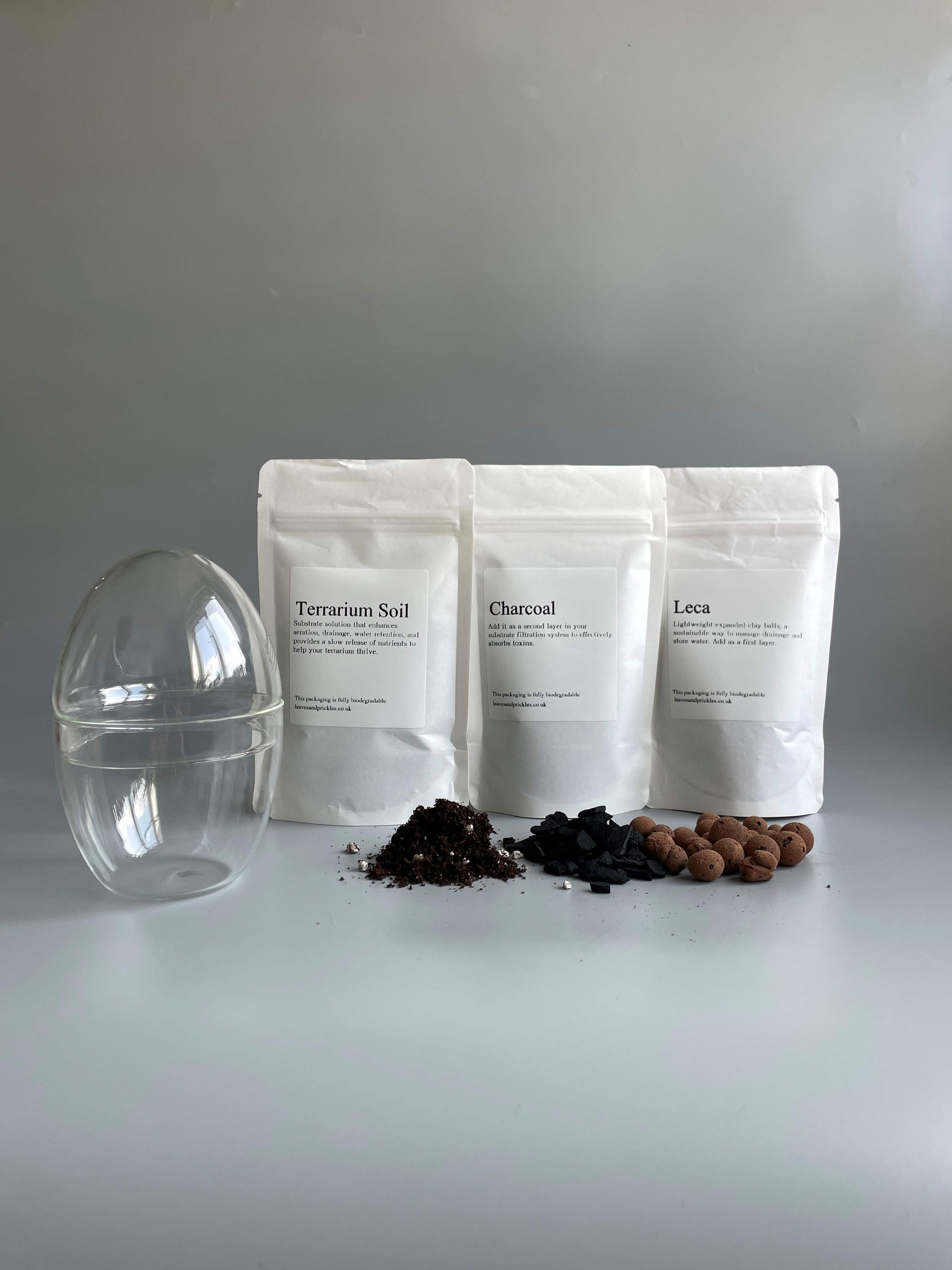 Small egg terrarium essential kit