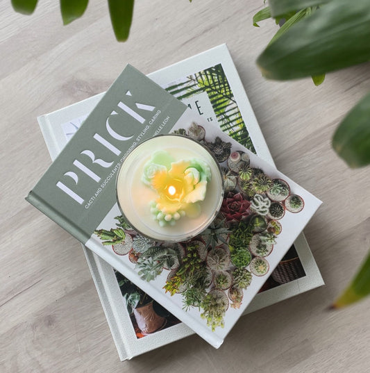 Burning terrarium candle 