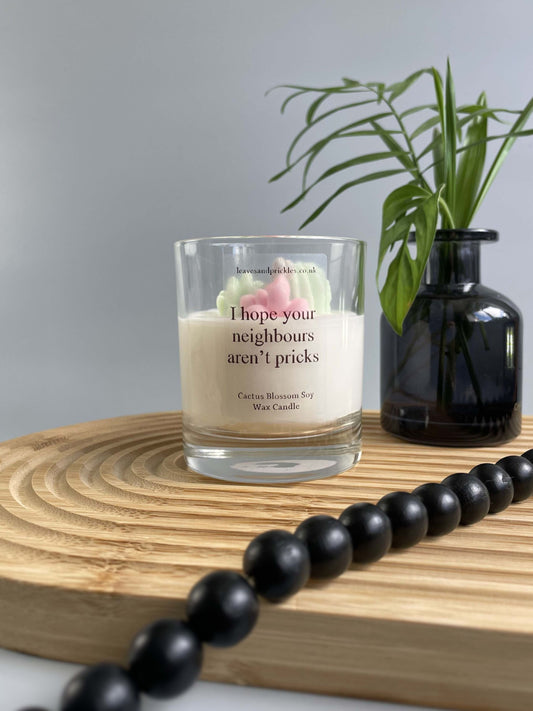 Housewarming candle gift